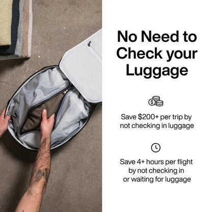 Paqless Vacuum Bag packed