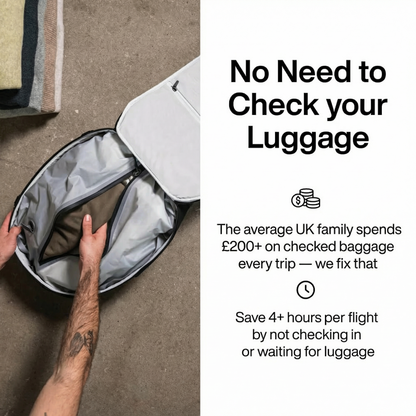 Paqless™ Travel Kit — Bag + Air Pump