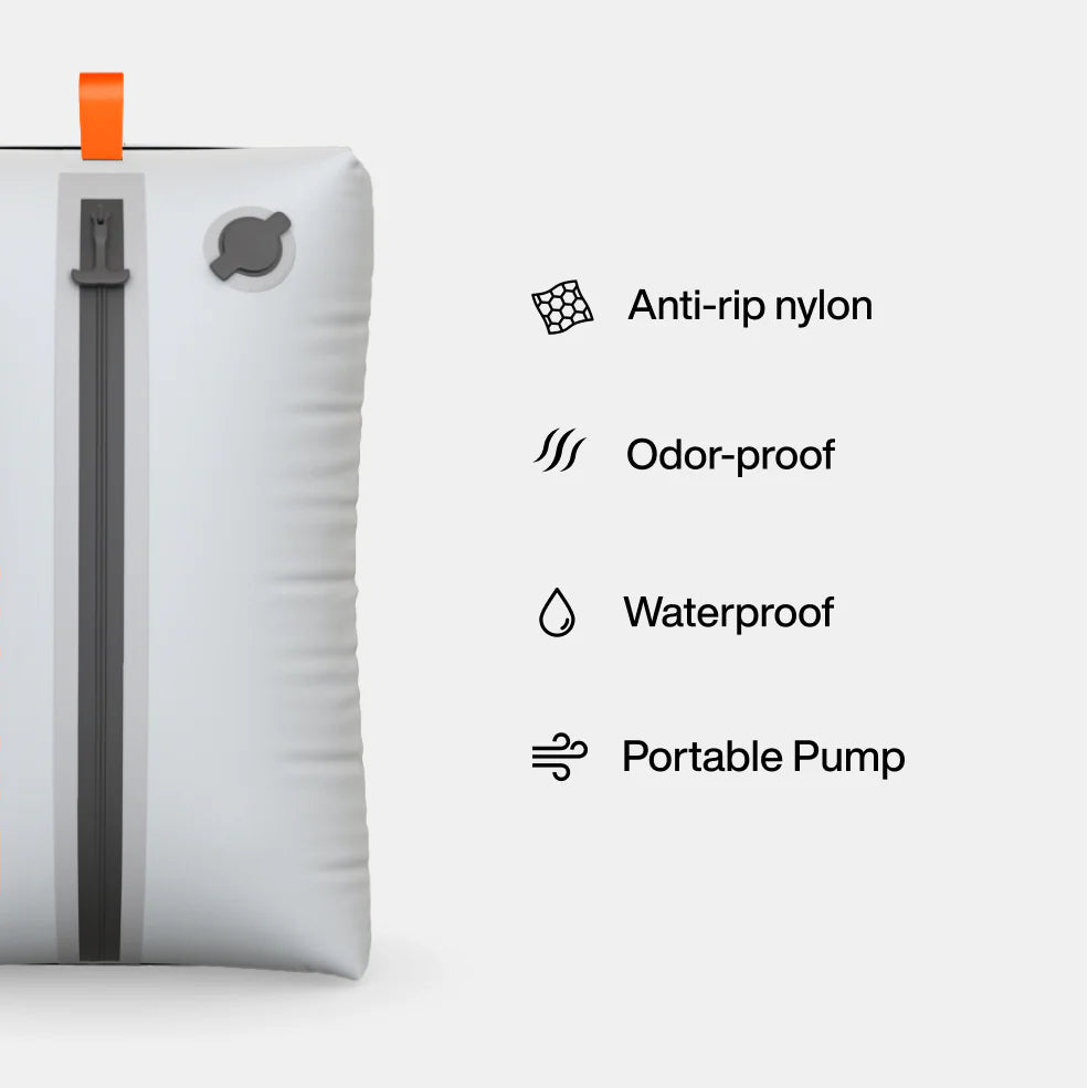 Paqless™ Travel Kit — Bag + Air Pump